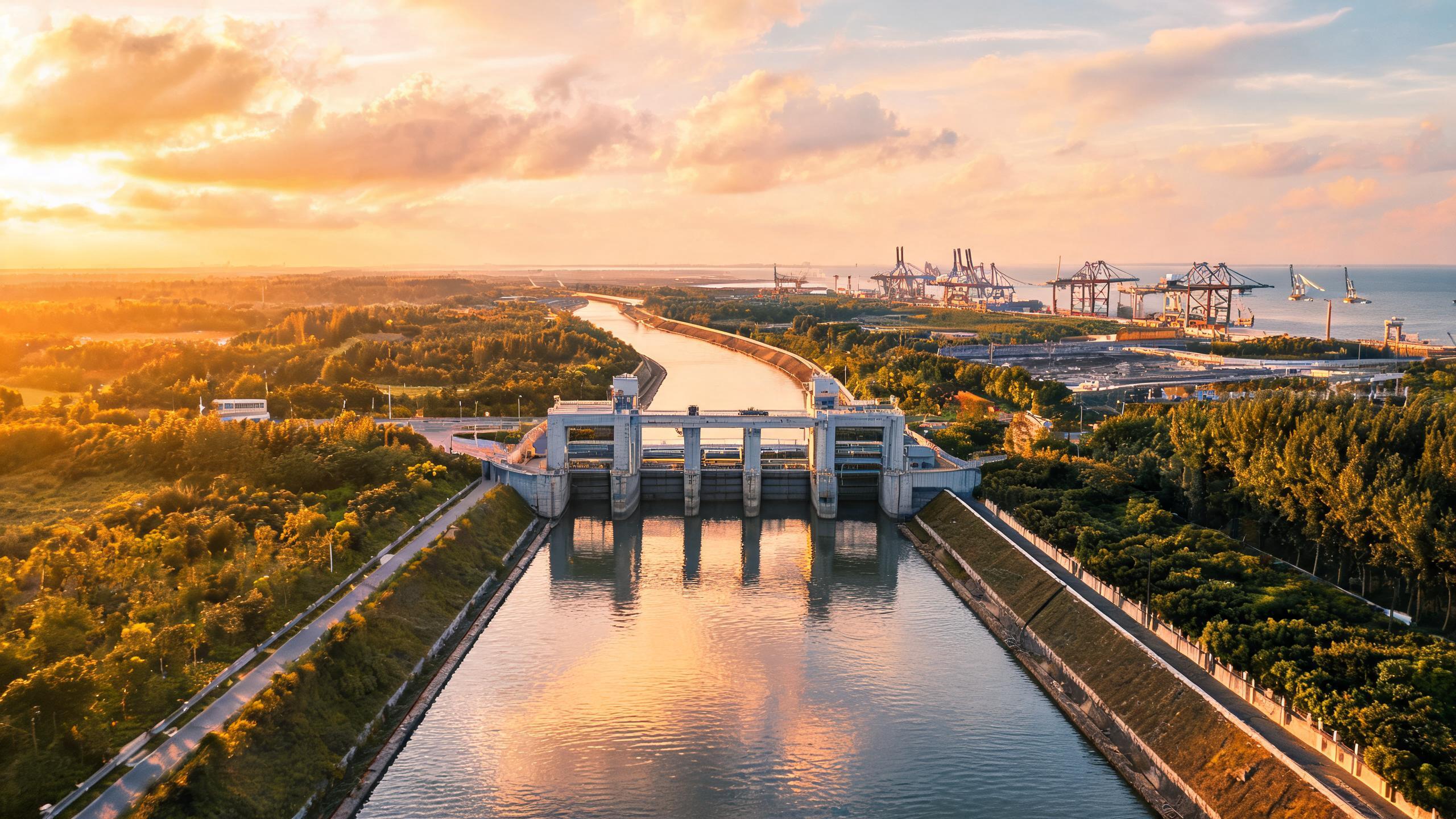 Pinglu Canal Construction Advances with High Standards 1 021784960445270ee0a64726bc009f7e456b5009c40f931a1ce14 0