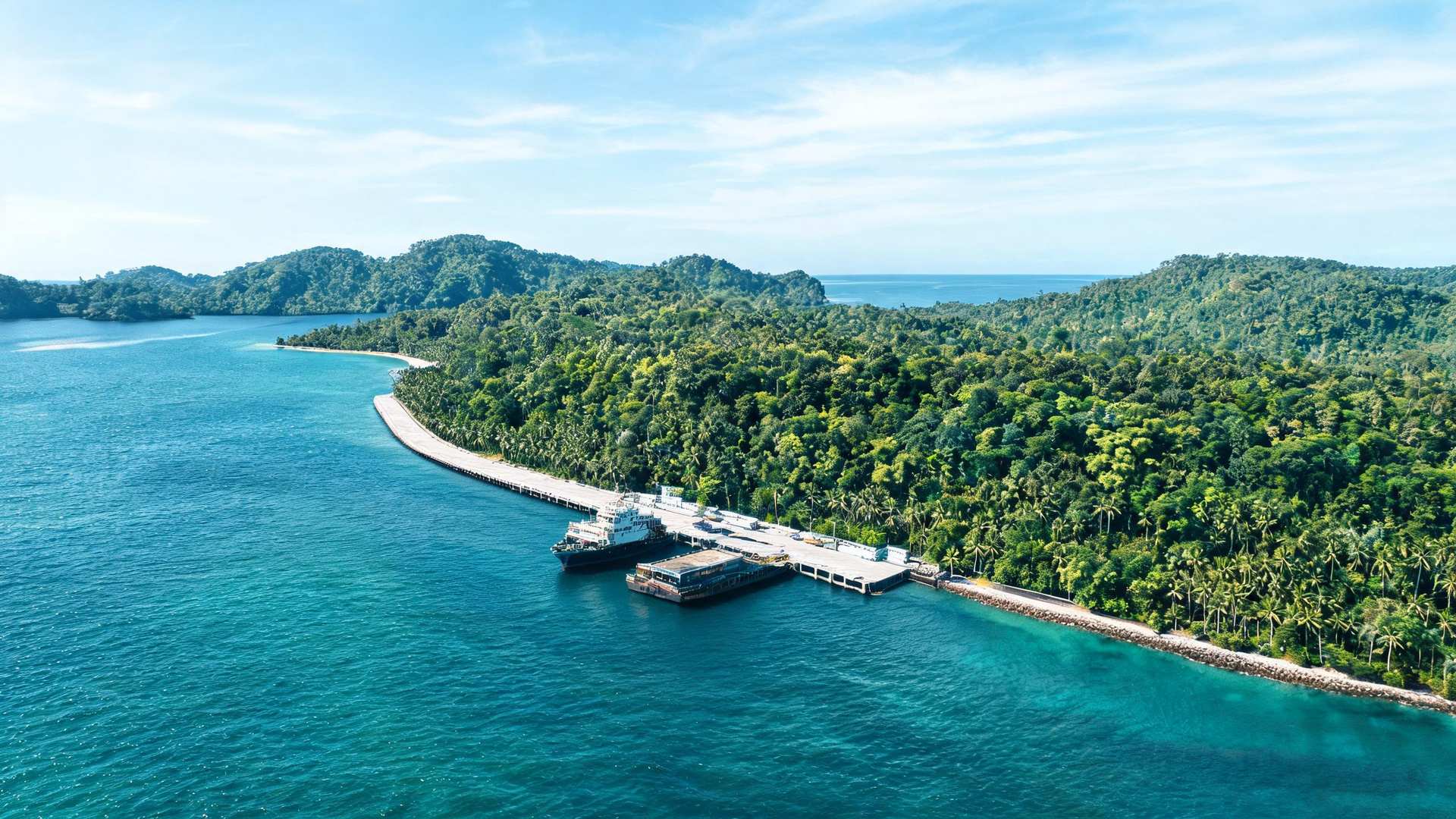 Wang, Brown Attend Handover of China-funded Inter-island Vessel and Barge 2 AI-generated illustration: Wang, Brown Attend Handover of China-funded Inter-island Vessel and Barge
